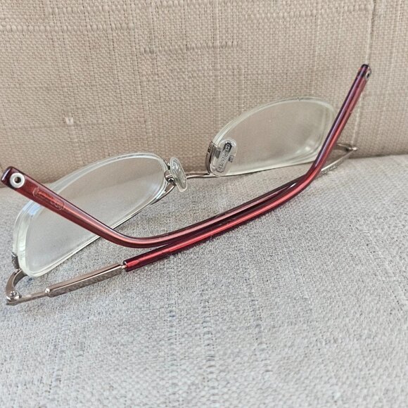 Coach Women Eyeglasses HANNAH 105 SAND Half Rim Glasses 50[]17 135 Eye Wear - Picture 5 of 12